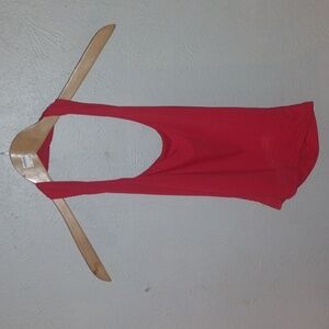 ForeFair Women’s Red Sleeveless Top – Size XS, Vibrant & Versatile